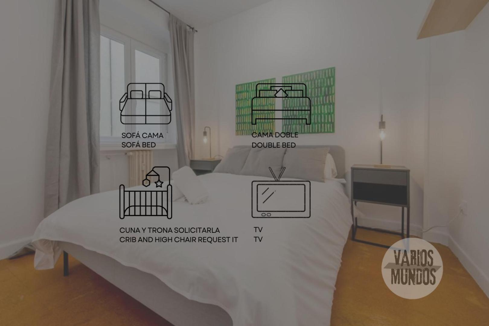 Classic Apt 7Pax En La Latina-Centro De Madrid Luaran gambar