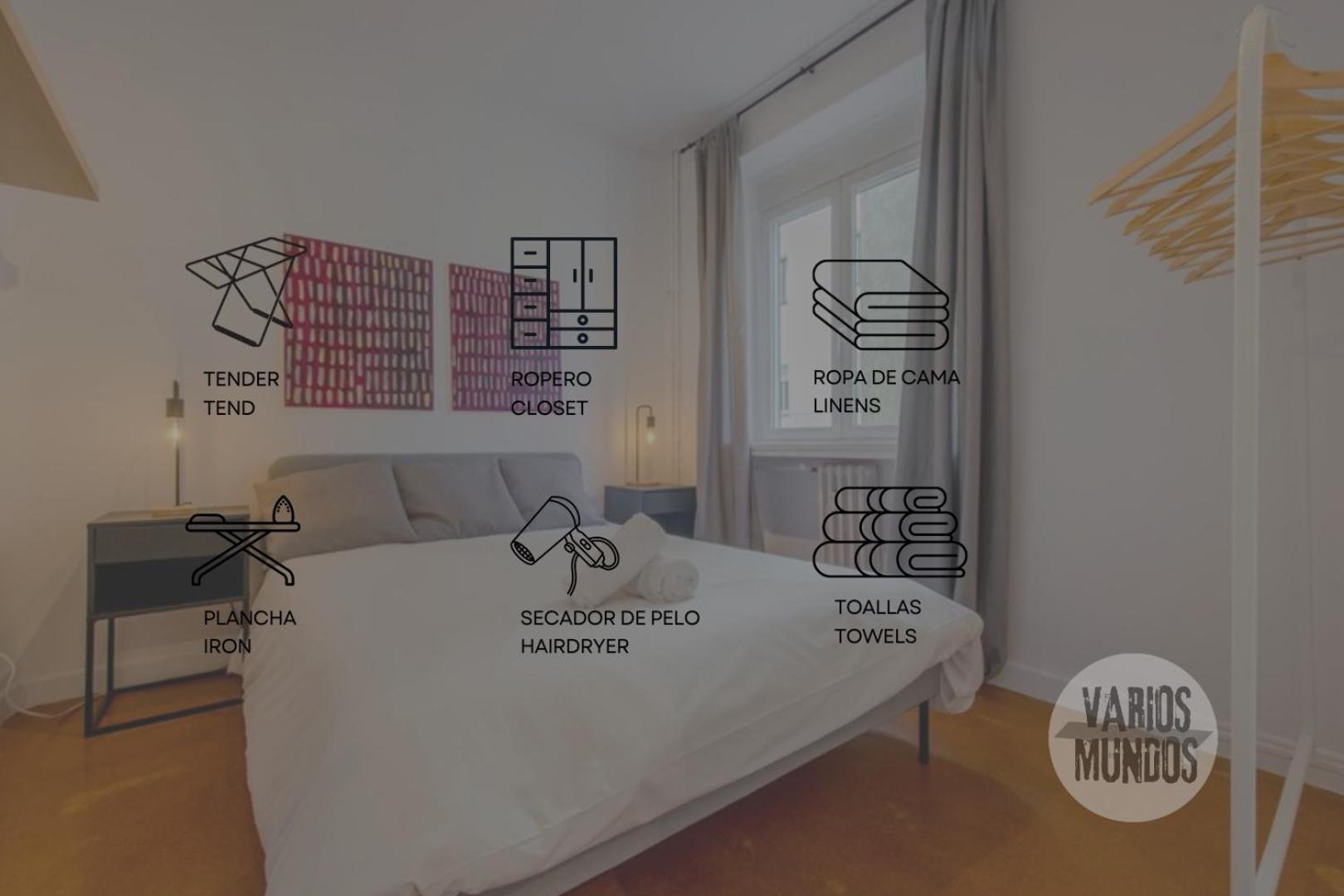 Classic Apt 7Pax En La Latina-Centro De Madrid Luaran gambar
